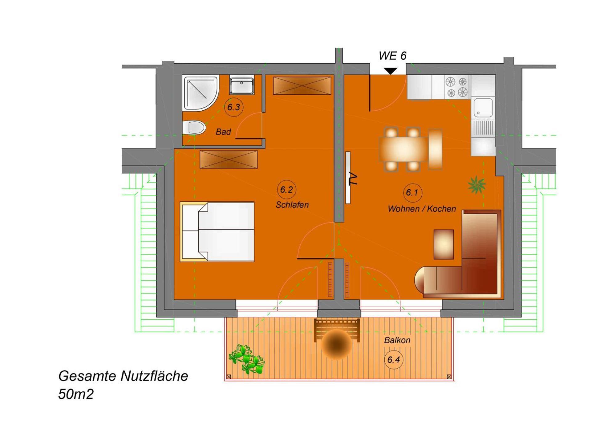 Traumhaftes Appartement Mit Balkon - Odins Blick Wohnung 6 - Mit Privatstrand, Sauna Lobbe Eksteriør billede